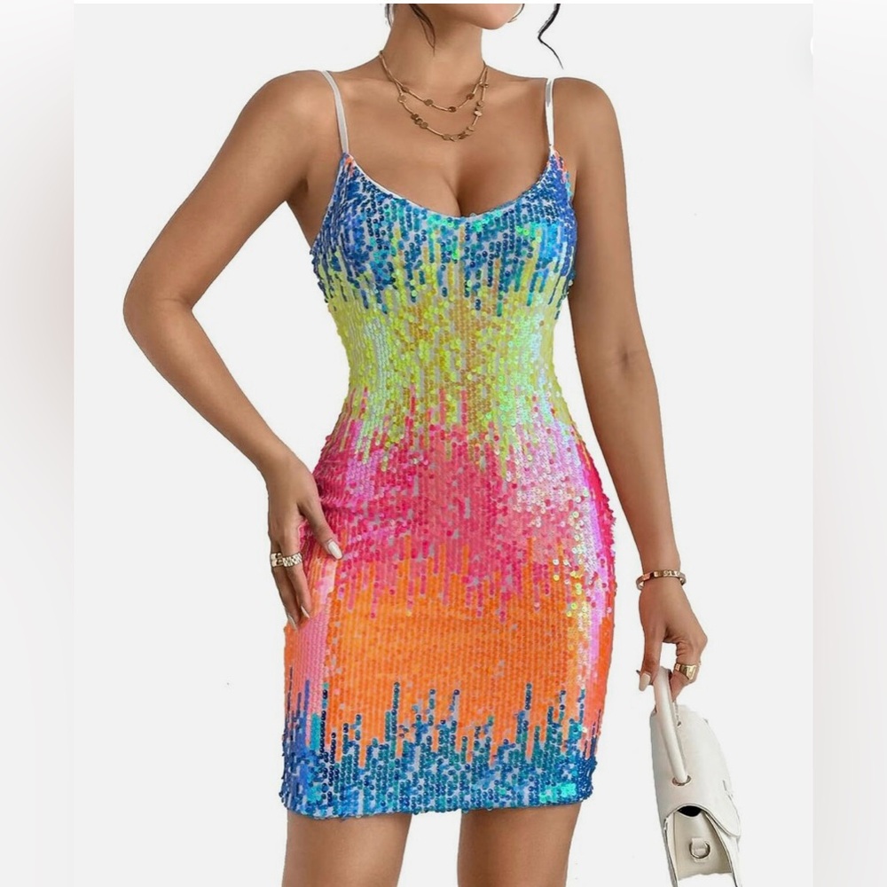 Glitter Sequin Sparkle Party Dress